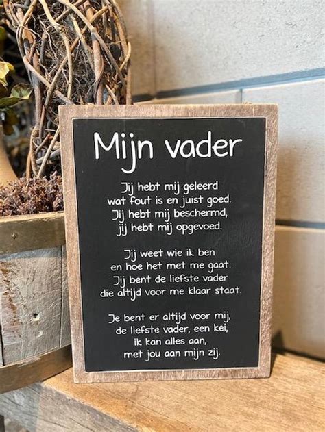 Een mooie vader.